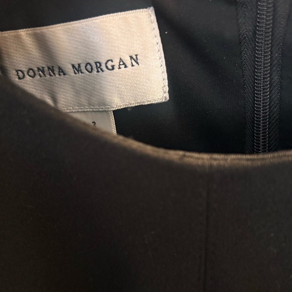 Donna Morgan Classic Black Dress - Picture 8 of 11
